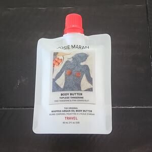 JOSIE MARAN Body Butter Whipped Argan Oil Topless Tangerine Travel Size